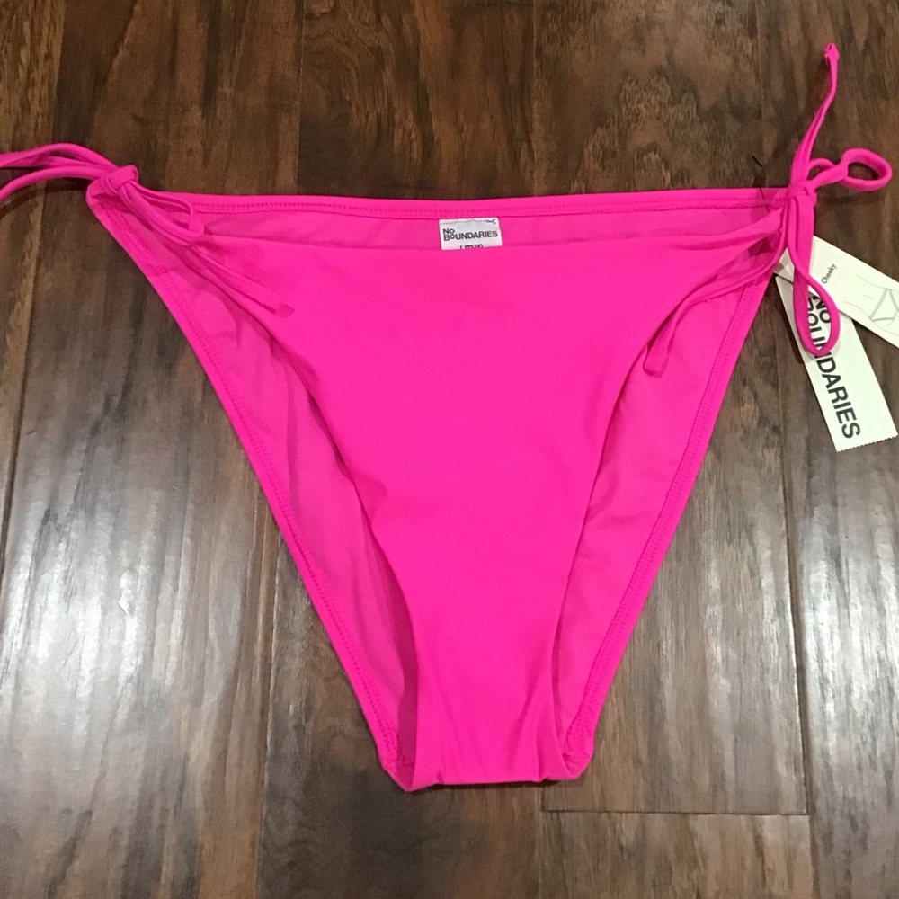 No Boundaries Hot Pink Bikini Bottom